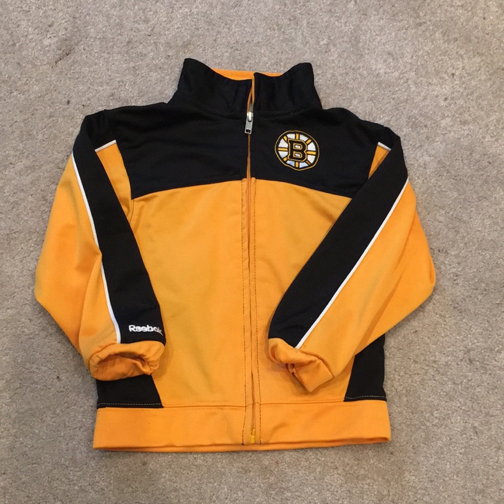 Bruins toddler zip up